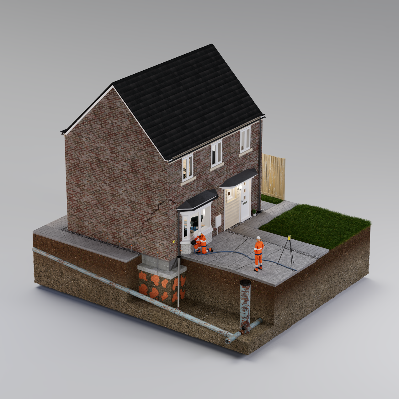 Geobear 3D house
