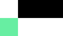 square-rectangle-top-right-black-green
