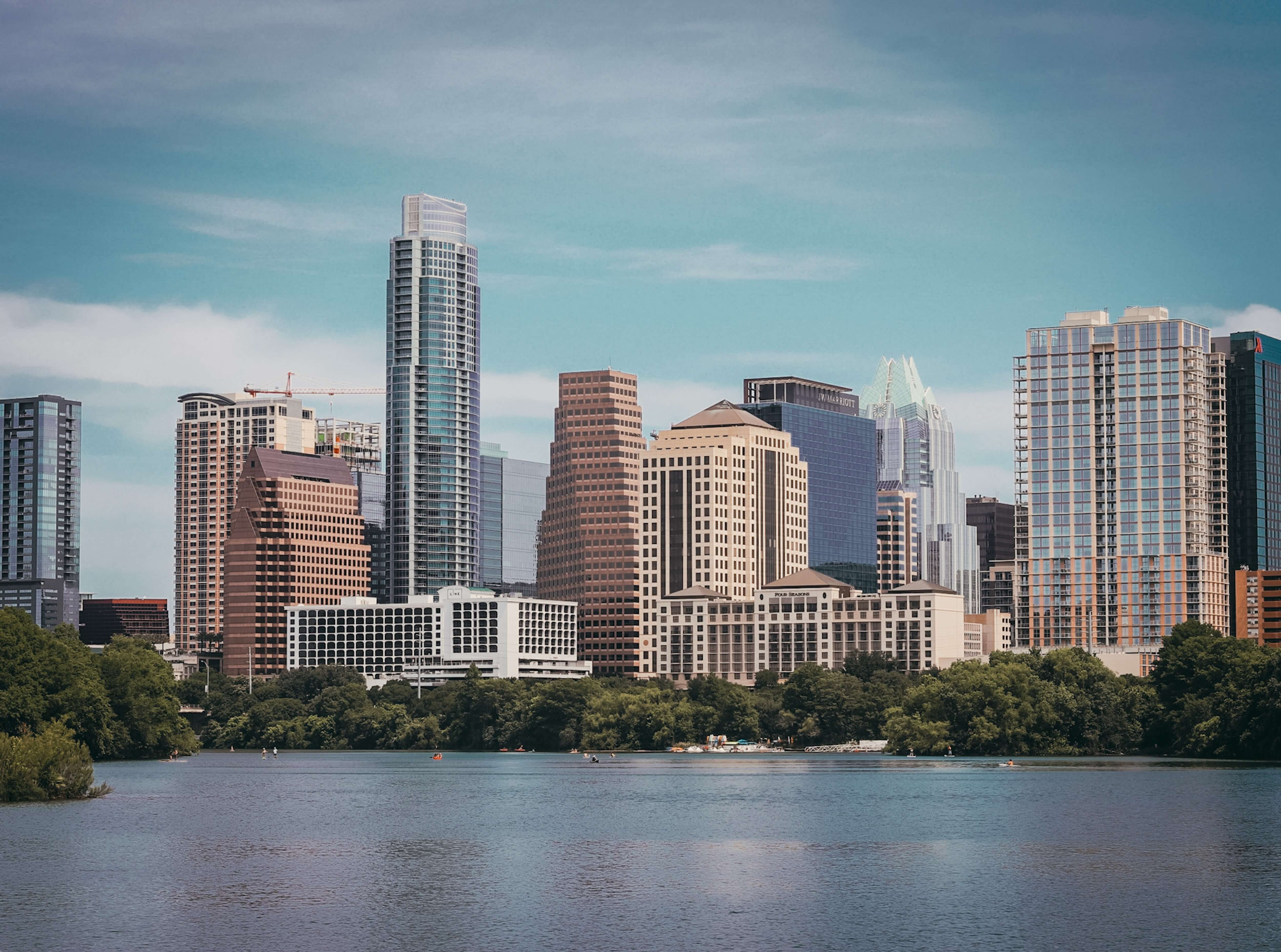 City skyline austin texas