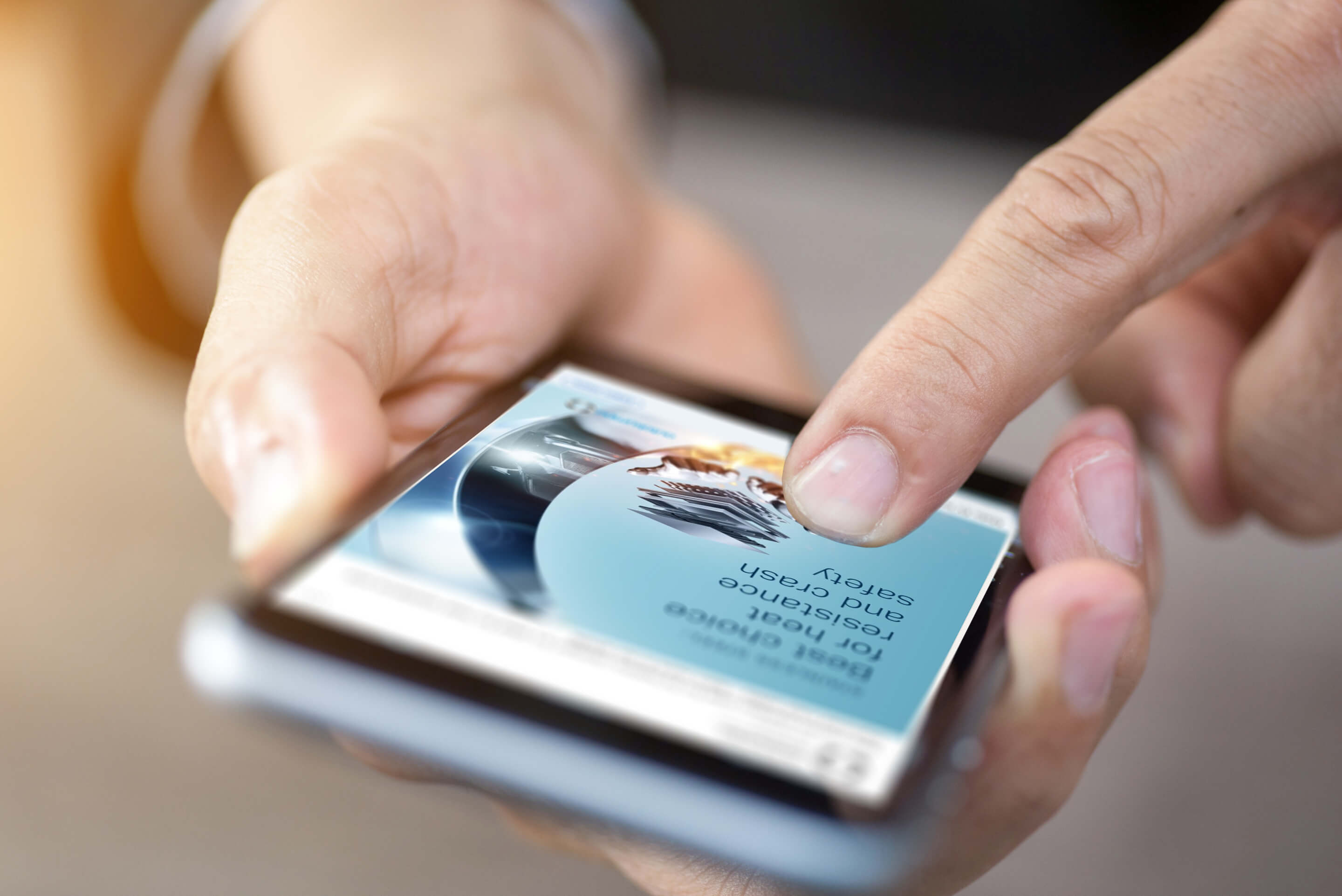 browsing linkedin outokumpu social post
