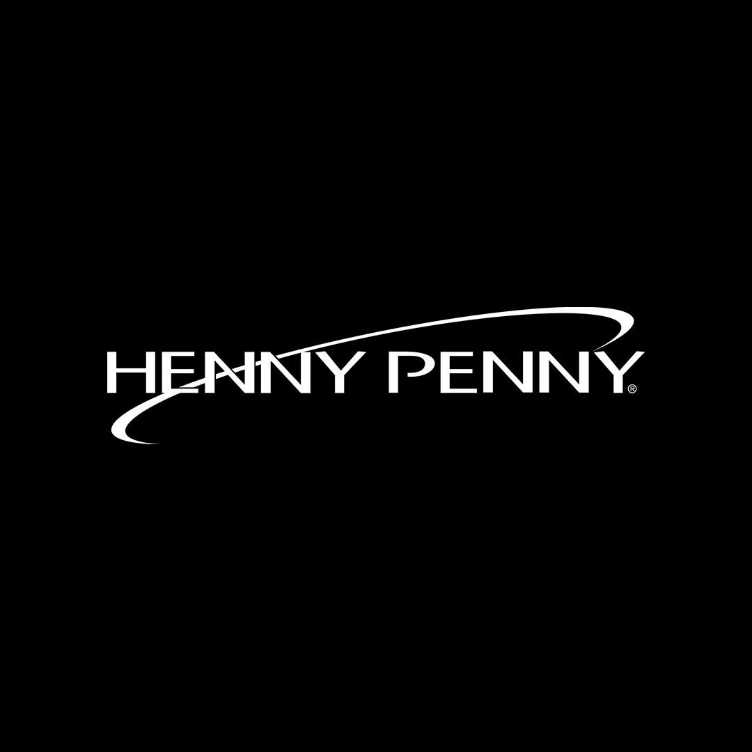 Henny Penny logo on black